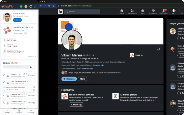 screenshot of SMARTe Data Platform